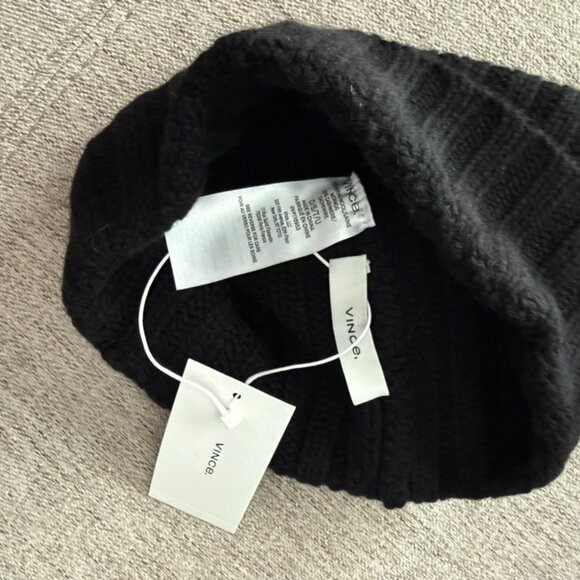 New Vince Wool & Cashmere Beanie - Picture 1 of 4